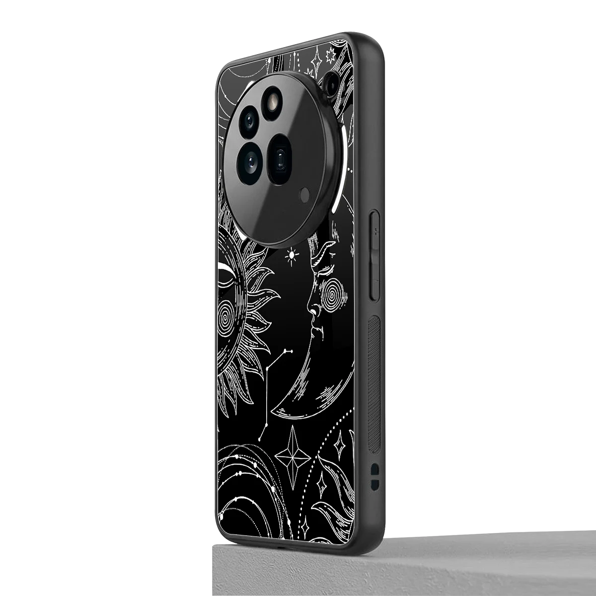 Celestial Duo nothing phone 3a pro mobile cover | shockproof glass phone case
