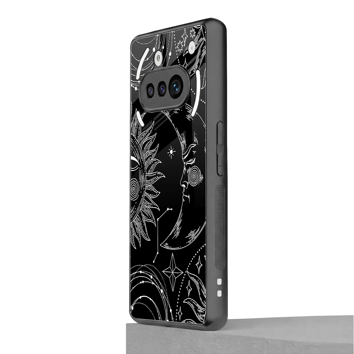 Celestial Duo nothing phone 3a mobile cover | shockproof glass phone case