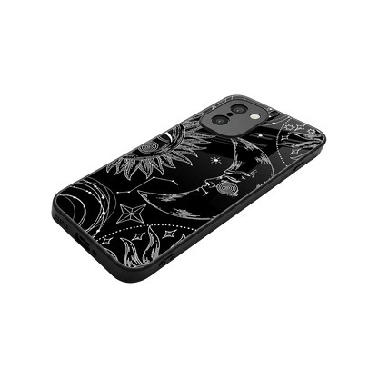 Celestial Duo stylish phone case for oneplus 15r | glossy glass and slim fit