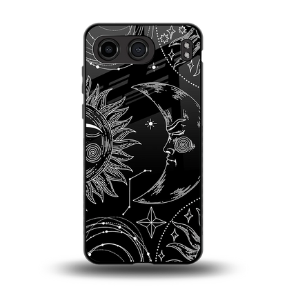 Celestial Duo back phone cover | glass case for oneplus nord 4