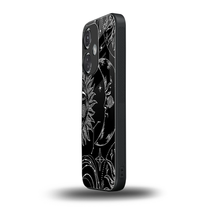 Celestial Duo oneplus nord ce 3 mobile cover | shockproof glass phone case