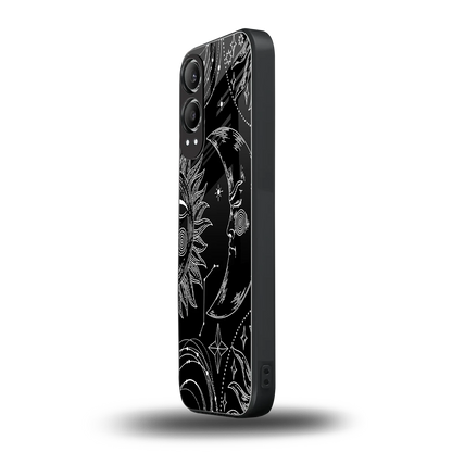 Celestial Duo oneplus nord ce 4 lite mobile cover | shockproof glass phone case