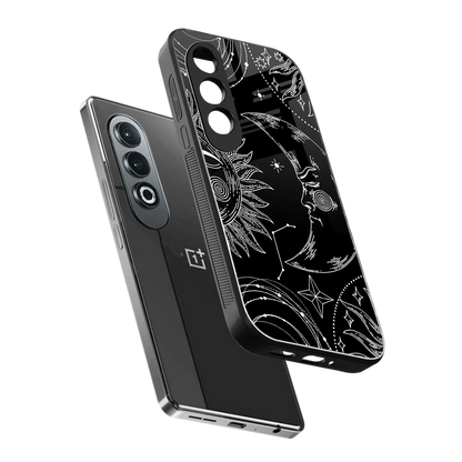 Celestial Duo sleek oneplus nord ce 4 cover with tempered glass back and TPU edges