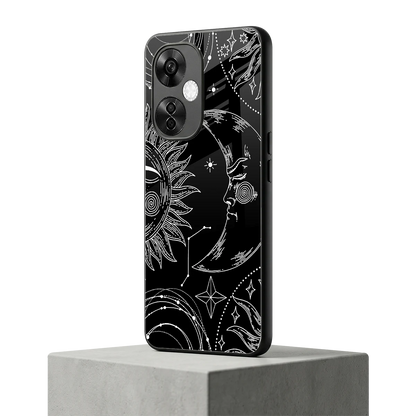 Celestial Duo oneplus nord ce 3 lite mobile cover | shockproof glass phone case