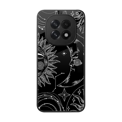 Celestial Duo back phone cover | glass case for oppo f29 5g