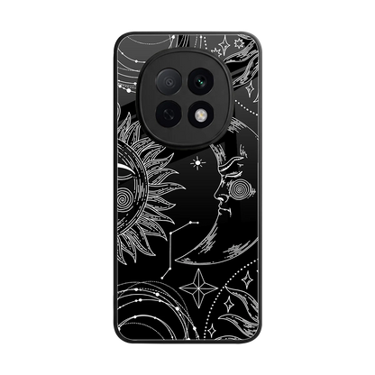 Celestial Duo back phone cover | glass case for oppo f29 pro 5g