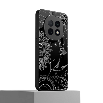 Celestial Duo oppo f29 pro 5g mobile cover | shockproof glass phone case