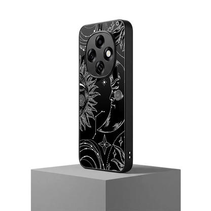 Celestial Duo oppo f31 pro 5g mobile cover | shockproof glass phone case