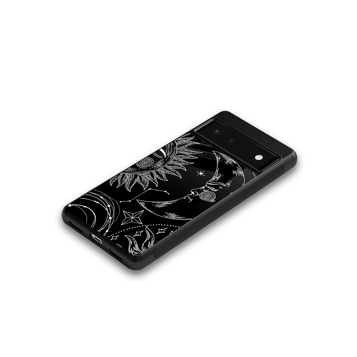 Celestial Duo google pixel 6 mobile cover | shockproof glass phone case