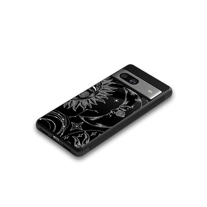 Celestial Duo google pixel 7 mobile cover | shockproof glass phone case