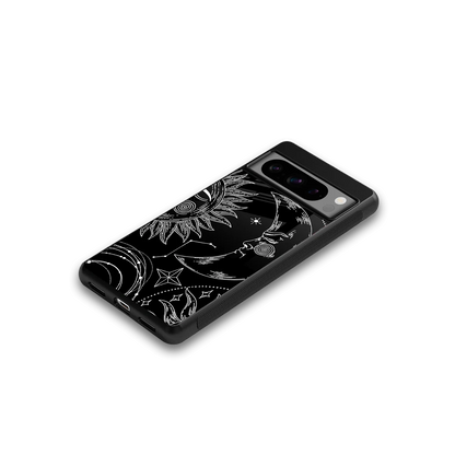 Celestial Duo google pixel 8 pro mobile cover | shockproof glass phone case