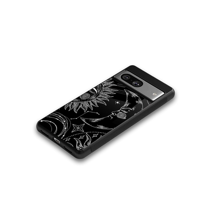 Celestial Duo google pixel 8 mobile cover | shockproof glass phone case