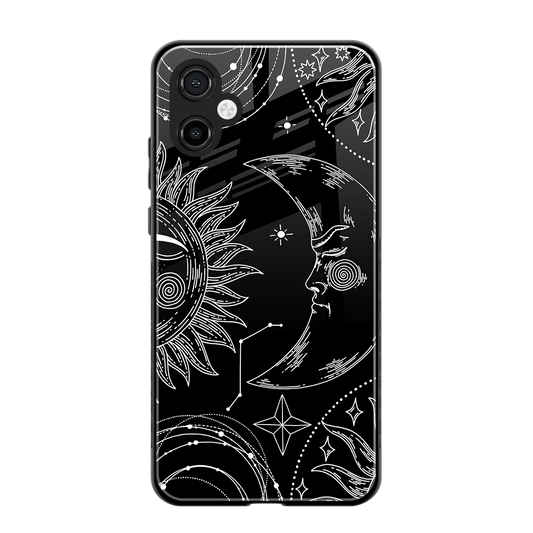 Celestial Duo back phone cover | glass case for samsung galaxy a06 5g