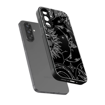 Celestial Duo sleek samsung galaxy a36 5g cover with tempered glass back and TPU edges