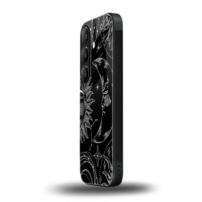 Celestial Duo samsung galaxy s24 plus mobile cover | shockproof glass phone case