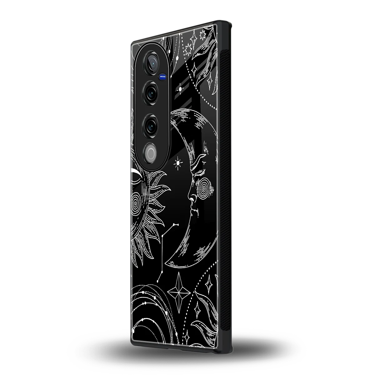 Celestial Duo vivo v40 pro mobile cover | shockproof glass phone case
