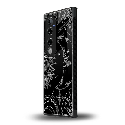 Celestial Duo vivo v40 pro mobile cover | shockproof glass phone case
