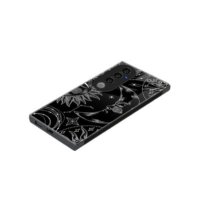 Celestial Duo stylish phone case for vivo v40 pro | glossy glass and slim fit