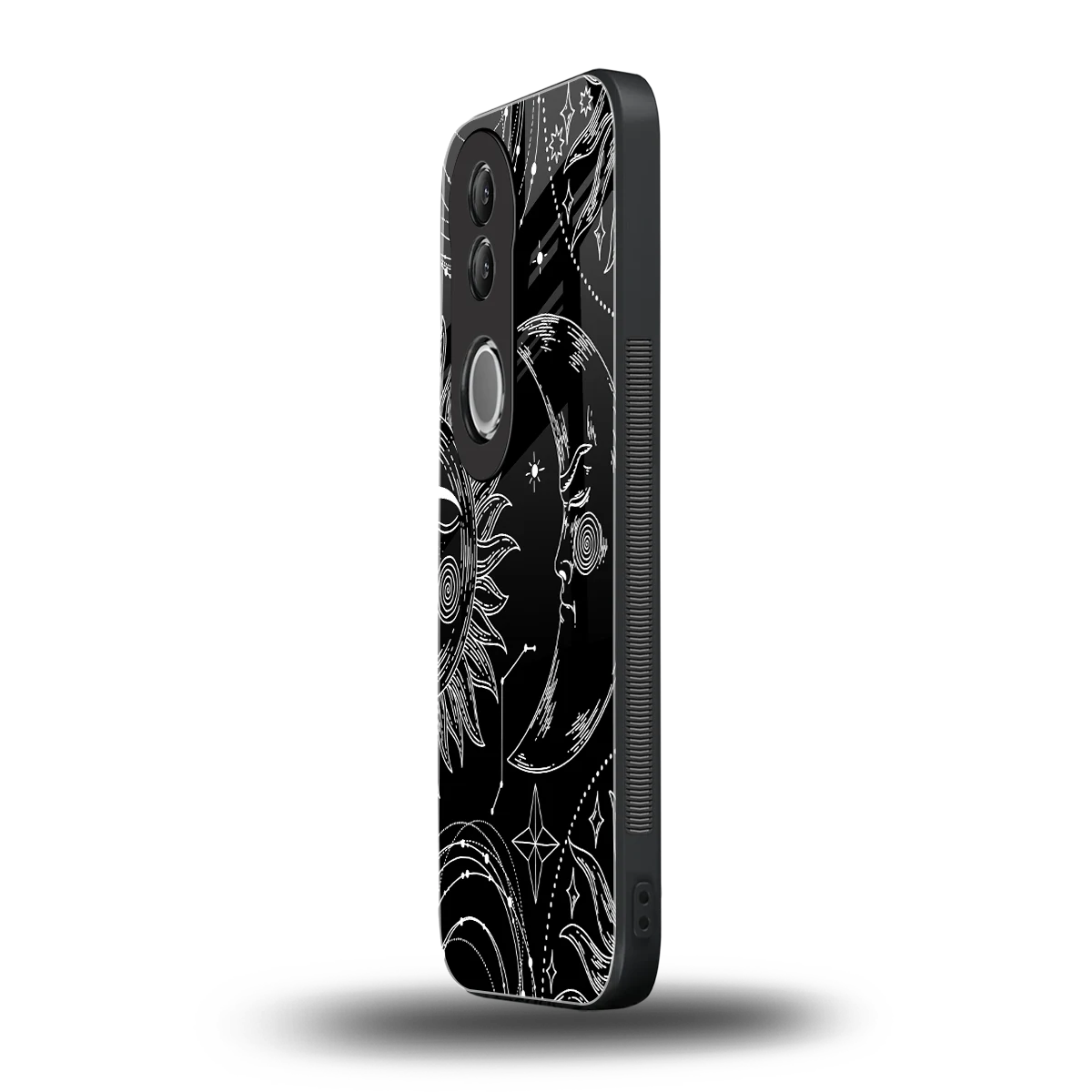 Celestial Duo vivo v50 mobile cover | shockproof glass phone case
