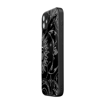 Celestial Duo iphone 11 mobile cover | shockproof glass phone case