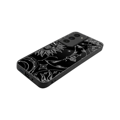 Celestial Duo stylish phone case for redmi 15 5g | glossy glass and slim fit