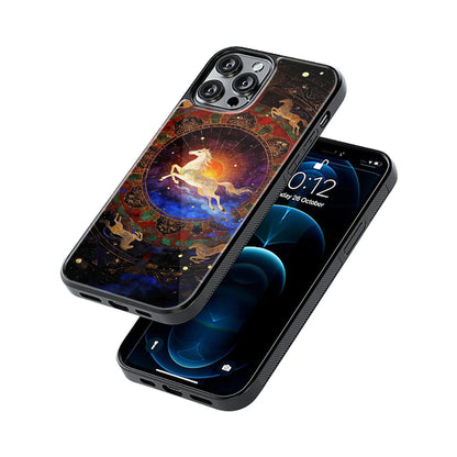 Protective Glass Back Phone Case Compatible with iPhone, Samsung, OnePlus, Pixel & More