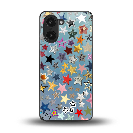 Celestial Glow back phone cover | glass case for oneplus nord ce5 5g