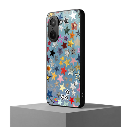 Celestial Glow oneplus nord ce5 5g mobile cover | shockproof glass phone case