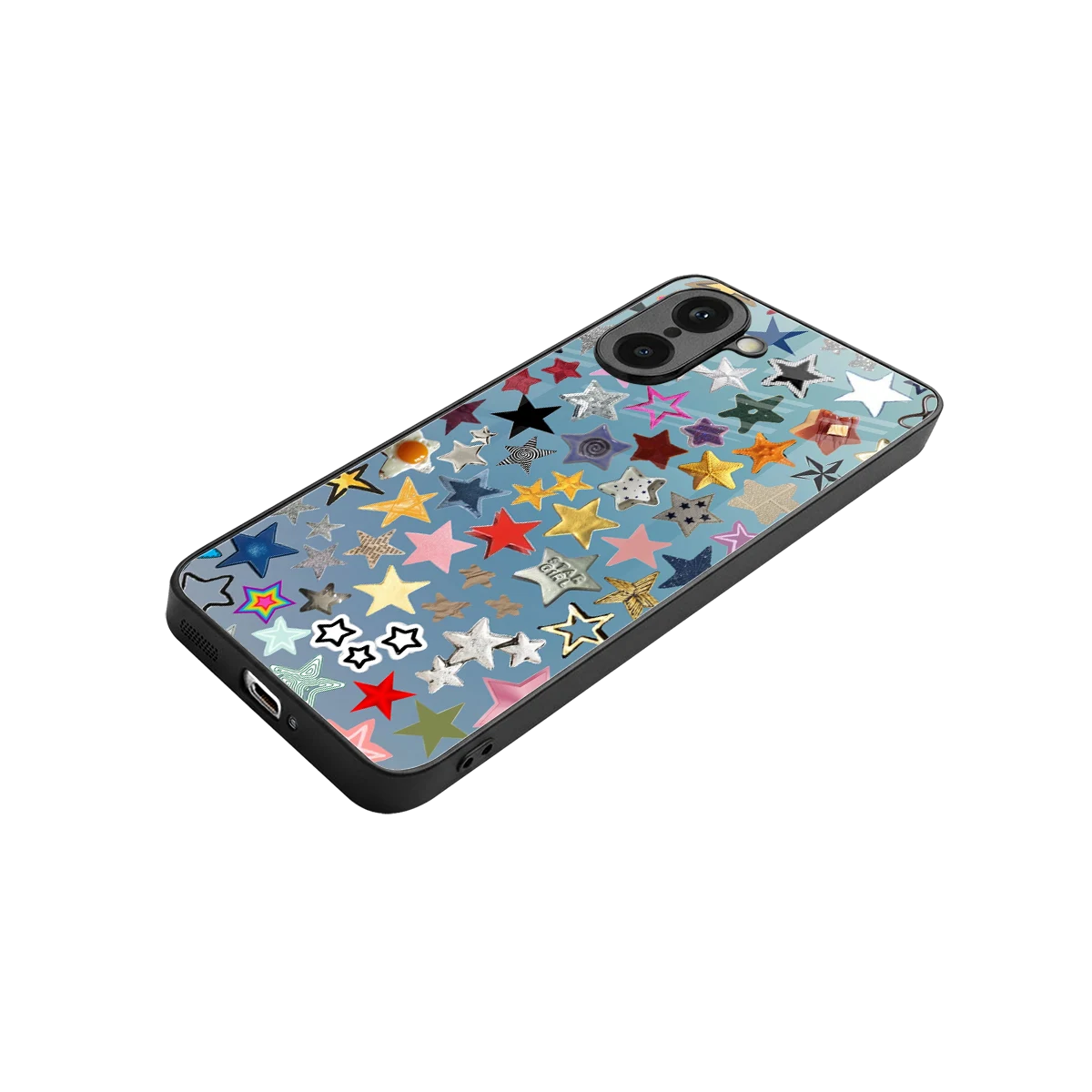 Celestial Glow stylish phone case for oneplus nord ce5 5g | glossy glass and slim fit