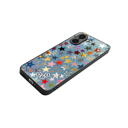 Celestial Glow stylish phone case for oneplus nord ce5 5g | glossy glass and slim fit