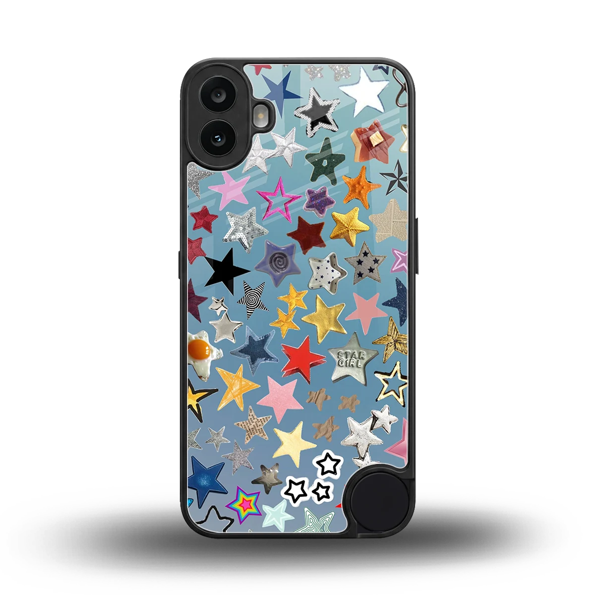 Celestial Glow back phone cover | glass case for cmf nothing phone 1