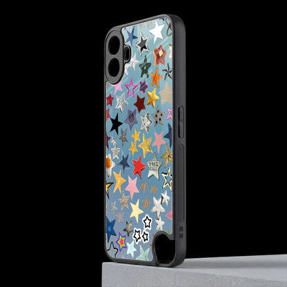 Celestial Glow cmf nothing phone 1 mobile cover | shockproof glass phone case