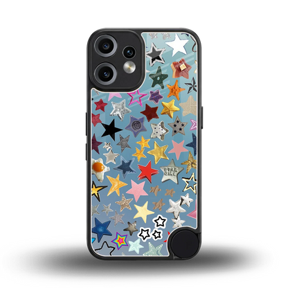 Celestial Glow back phone cover | glass case for cmf nothing phone 2 pro