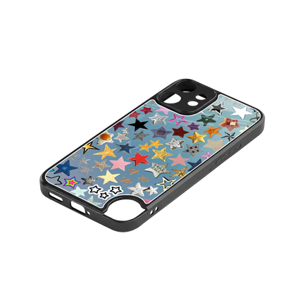 Celestial Glow stylish phone case for cmf nothing phone 2 pro | glossy glass and slim fit