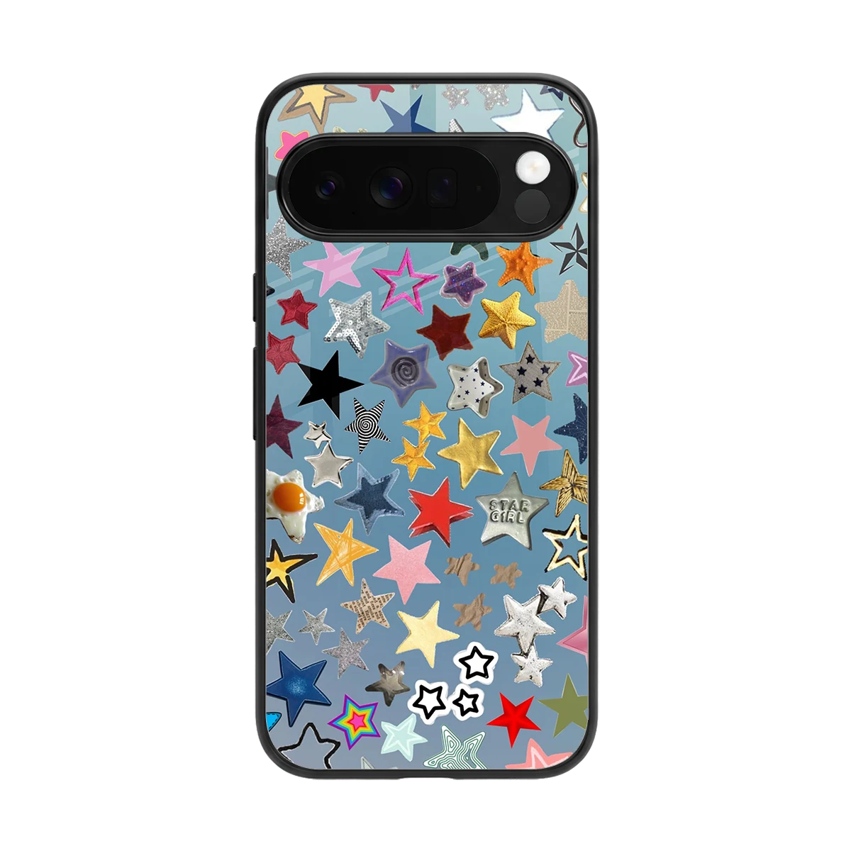 Celestial Glow back phone cover | glass case for google pixel 10 pro xl