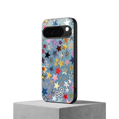 Celestial Glow google pixel 10 pro xl mobile cover | shockproof glass phone case
