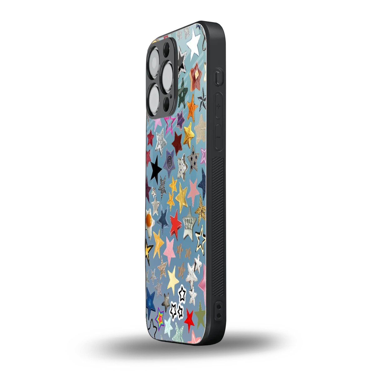 Celestial Glow iphone 16 pro max mobile cover | shockproof glass phone case