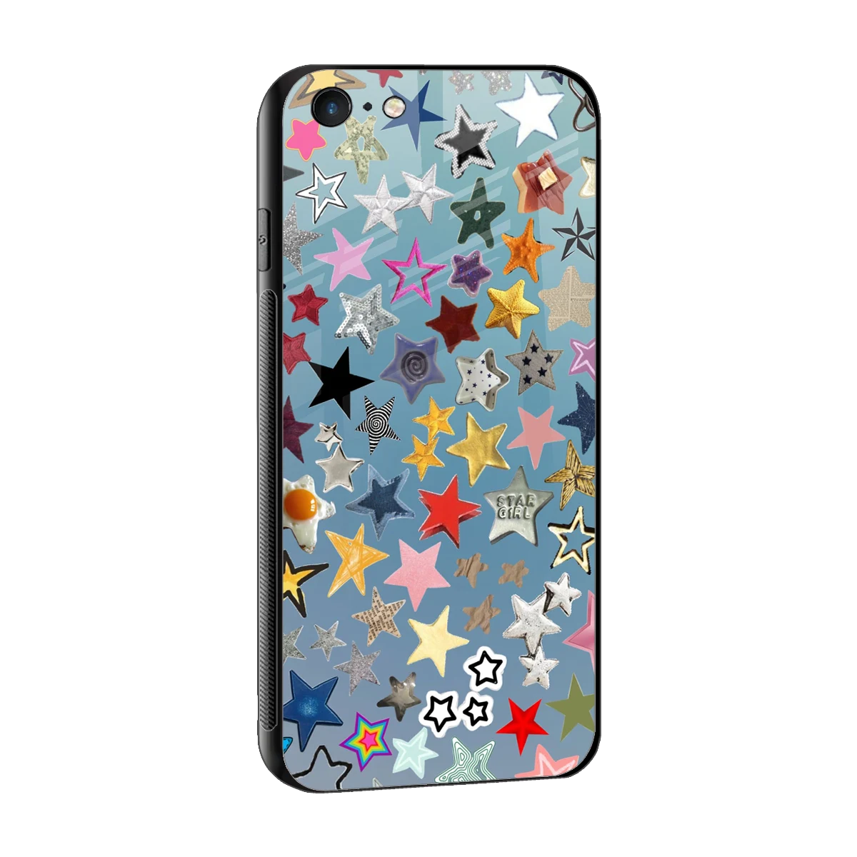 Celestial Glow sleek iphone 6s cover with tempered glass back and TPU edges
