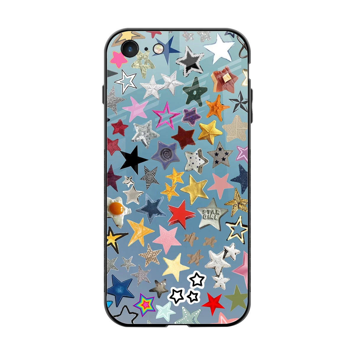 Celestial Glow back phone cover | glass case for iphone 7