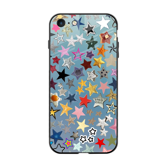 Celestial Glow back phone cover | glass case for iphone 7