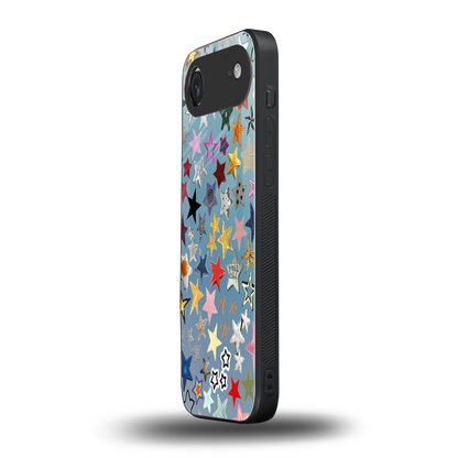 Celestial Glow iphone air mobile cover | shockproof glass phone case