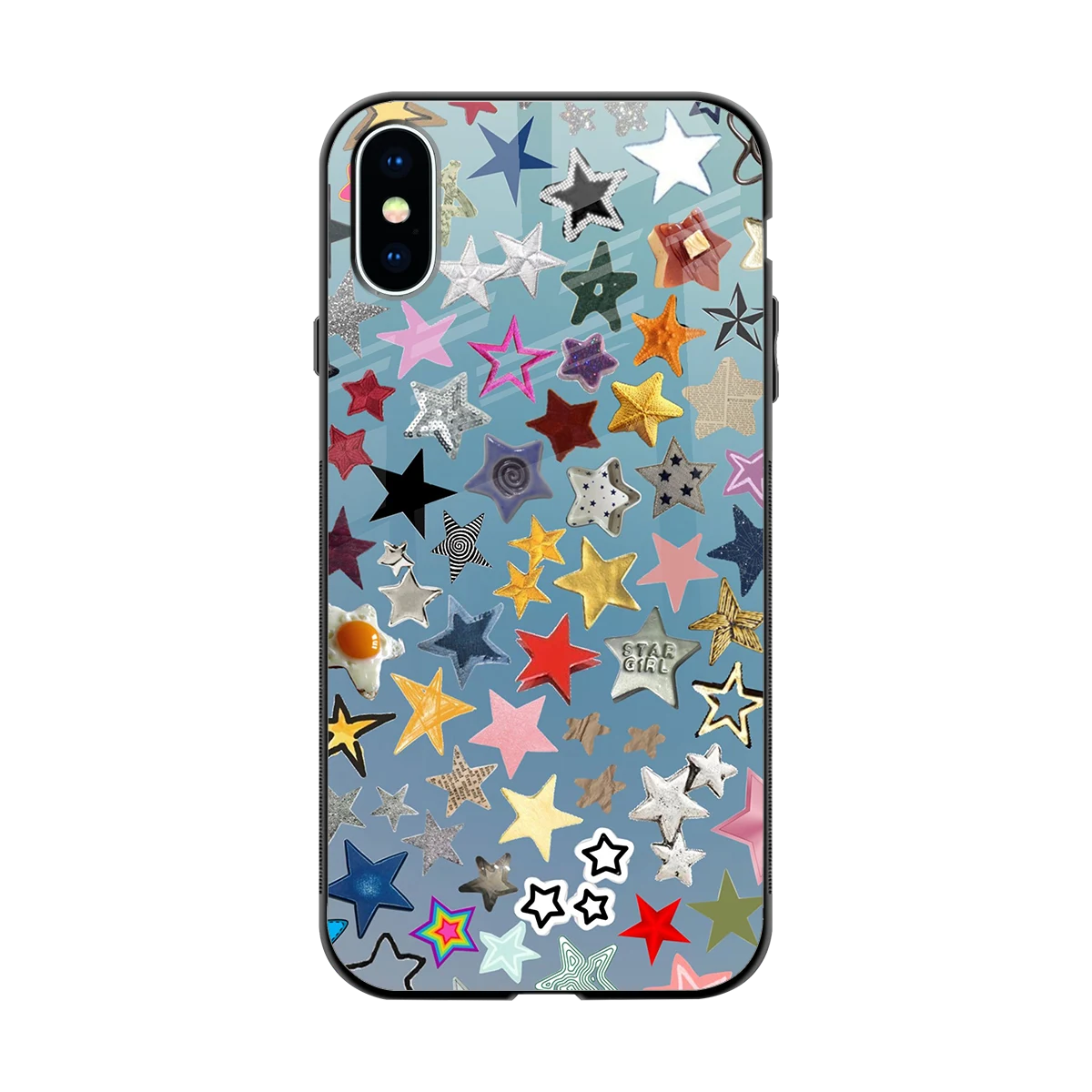 Celestial Glow back phone cover | glass case for iphone xs