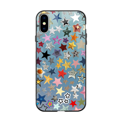 Celestial Glow back phone cover | glass case for iphone xs