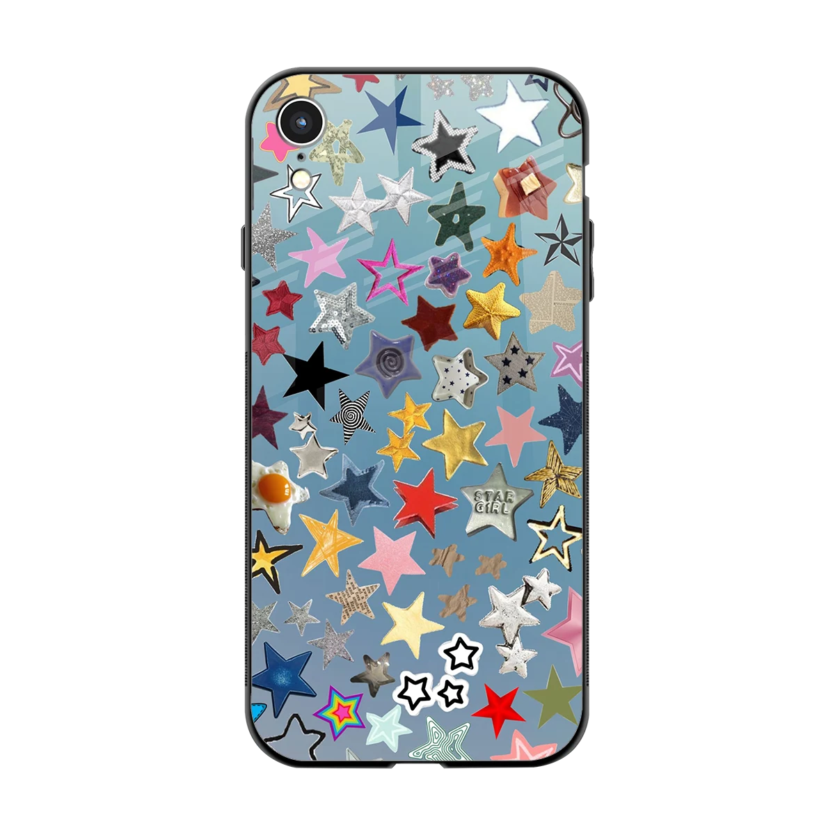 Celestial Glow back phone cover | glass case for iphone xr