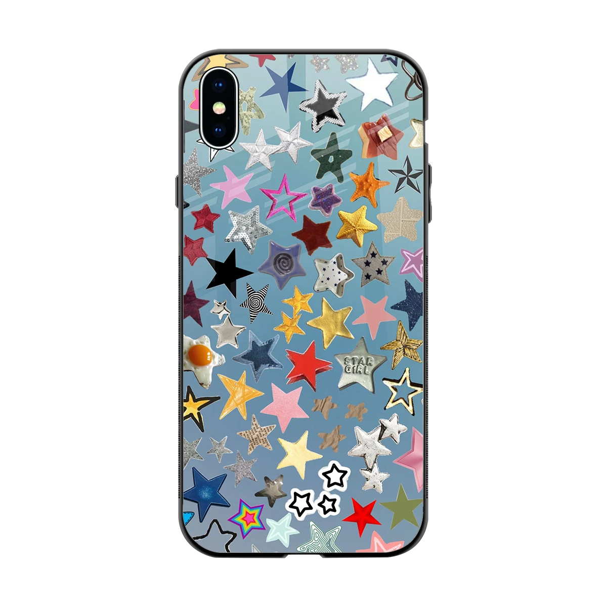 Celestial Glow back phone cover | glass case for iphone xs max