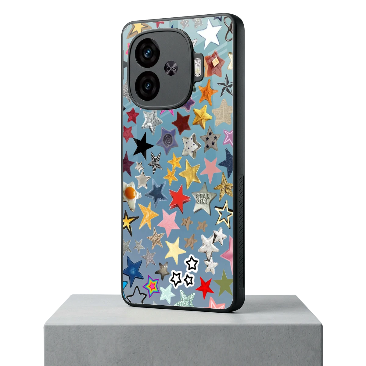 Celestial Glow iqoo neo 10r 5g mobile cover | shockproof glass phone case