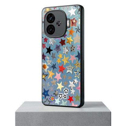 Celestial Glow iqoo neo 10r 5g mobile cover | shockproof glass phone case