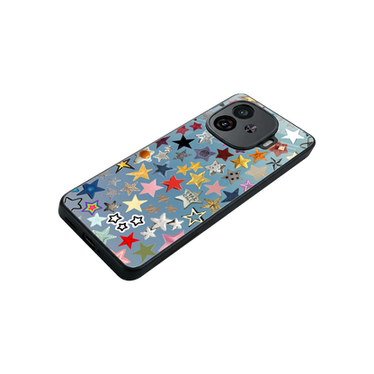 Celestial Glow stylish phone case for iqoo neo 10r 5g | glossy glass and slim fit