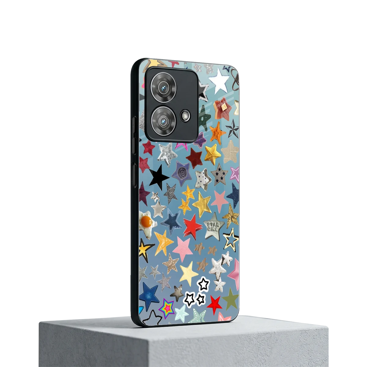 Celestial Glow motorola edge 40 neo 5g mobile cover | shockproof glass phone case