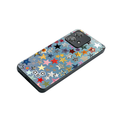 Celestial Glow stylish phone case for motorola edge 40 neo 5g | glossy glass and slim fit